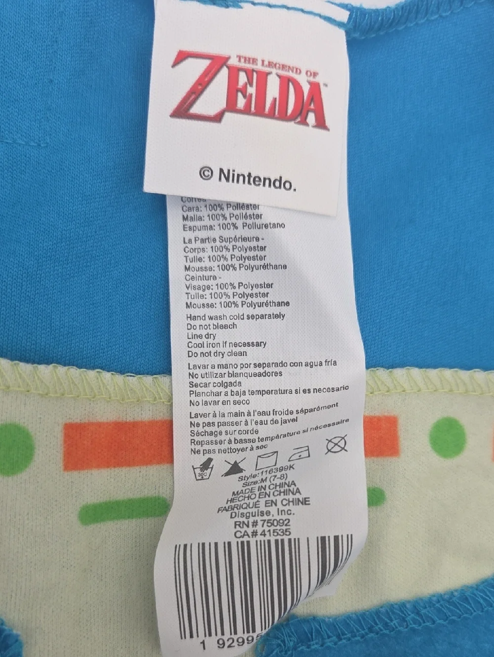 Kids Link From Zelda Costume